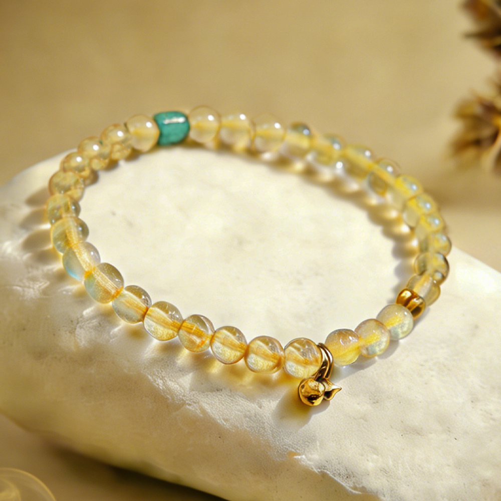 Bracelet en Cristal – Fortune & Abondance 