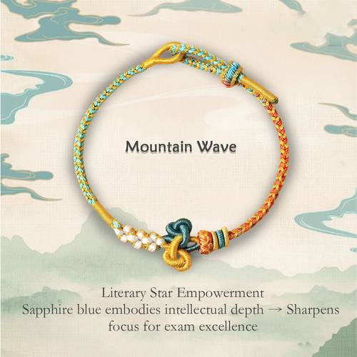Bracelet tressé artisanal traditionnel chinois