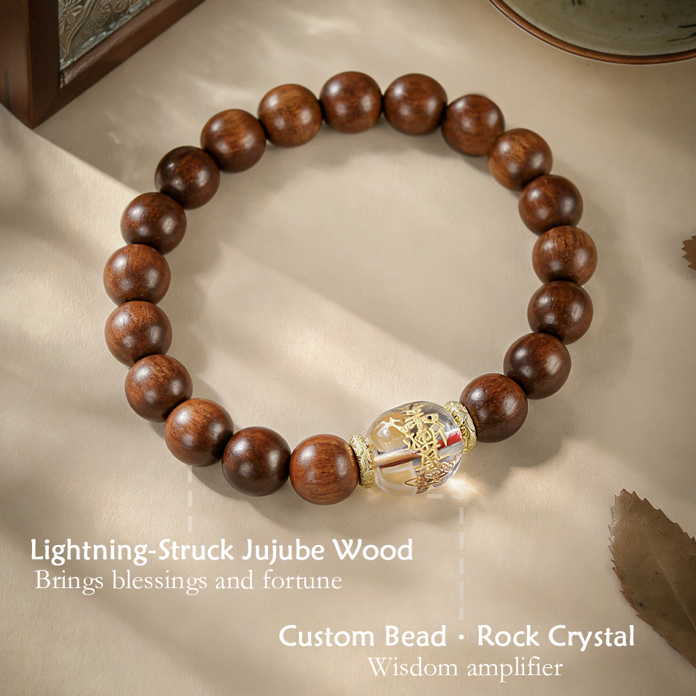 LightningGuard Beads – Wudang Mountain Ward Off Evil, Calm Mind, Attract Luck