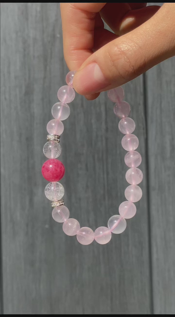 Pulsera de cuarzo CupidComet de la montaña Wudang