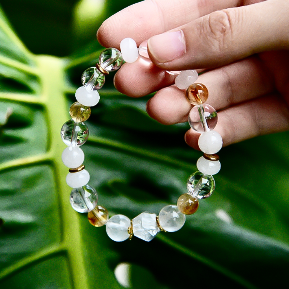 Pulsera de cristal metaenergético de la montaña Wudang